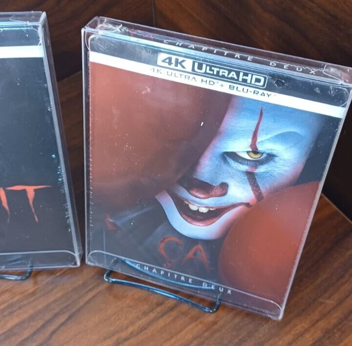 IT 1 + IT 2 4K Steelbooks - EU IMPORT-NEW (Sealed)-PROTECTIVE SLEEVES-Free S&H - Image 4 of 4