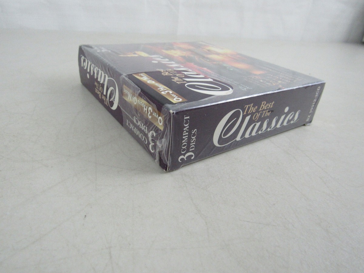 The Best Of The Classics 3 CD's Boxset Various Artists 1997-New