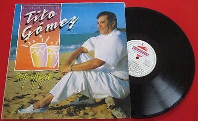 Latin Salsa TITO GOMEZ ''Un Nuevo Horizonte'' VERY RARE 1992 Spain LP RAY BARRETTO