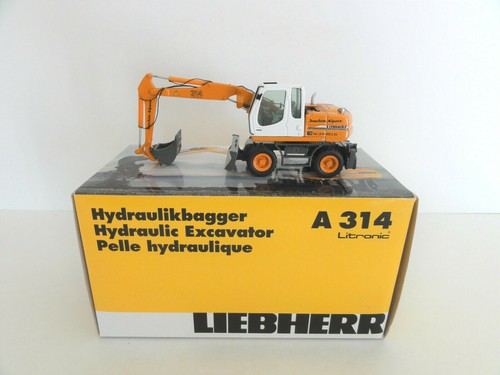 NZG 498 LIEBHERR A 314 Wheel Excavator "JOACHIM ALPERS" 1:50 "NEW" RARE