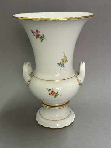 Meissen Wunderschöne Amphorenvase Henkelvase 1.Wahl - Bild 3 von 6