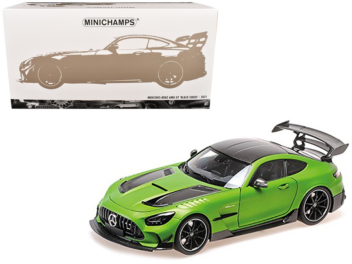 Minichamps 2021 Mercedes-Benz AMG GT Black Series Matt Green