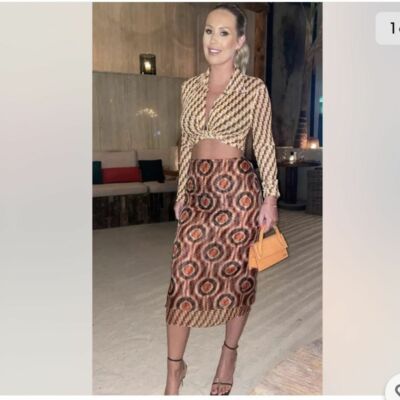 Zara Printed Tulle Skirt Blogger's Fav UK