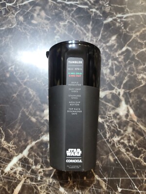 Corkcicle Darth Vader Tumbler Star Wars Triple Insulated Stainless