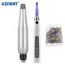 Dental Cordless Hygiene Prophy Handpiece / Hygiene Prophy Contra Angle 4Holes US