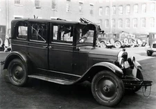 Car Taken from Merrimack Canal Lowell MA © 1931 Reprint from original Scan 8X11