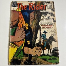 THE RIDER #3 | GD- | AJAX-FARRELL WESTERN SILVER AGE 1957 Indian Native American