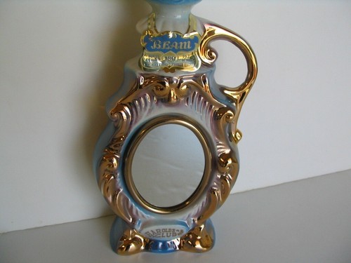 1975 REFLECTIONS IN GOLD HAROLDS CLUB VIP EXECUTIVE BEAM DECANTER WITH CASE - Picture 3 of 14