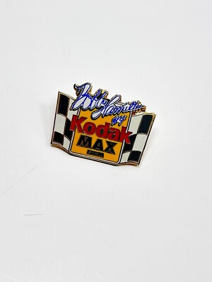 Bobby Hamilton #4 Kodak Max Film NASCAR Race Car Driver Enamel Lapel Hat Pin A1