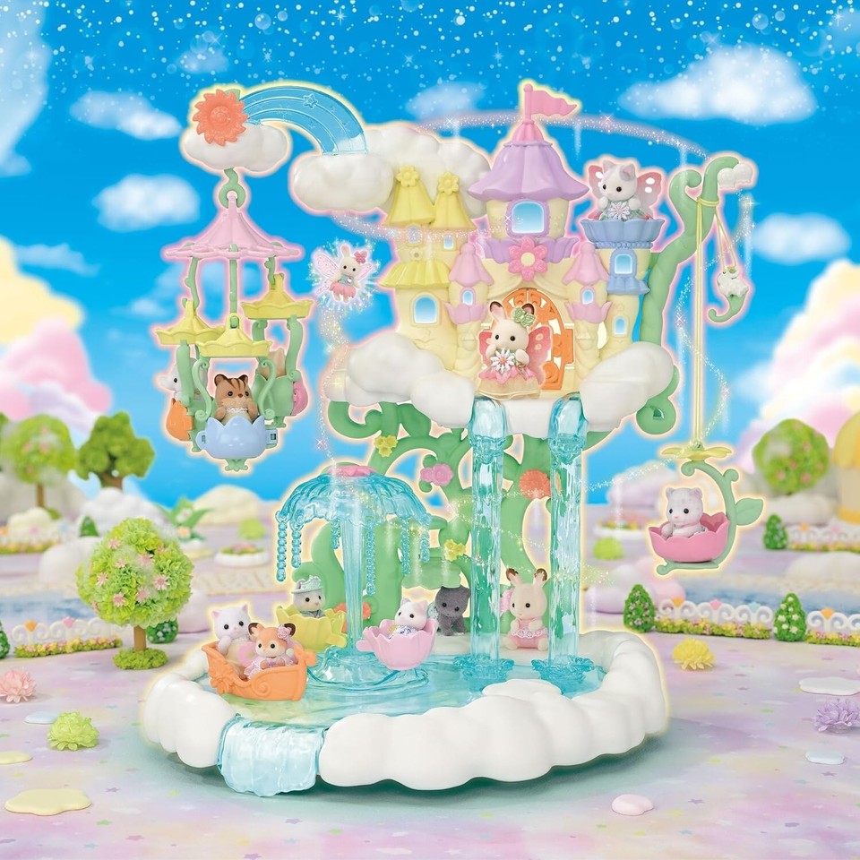 Dreamy fairy castle in the sky Dreamy fairy castle in the sky
