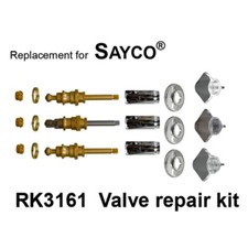 Sayco RK3161 3 Valve Rebuild Kit