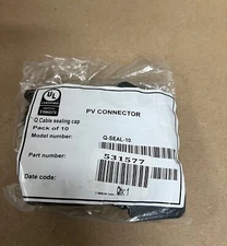 New  (104 pcs) SunPower/ Enphase Q-SEAL-10  for Q Cable Sealing Cap