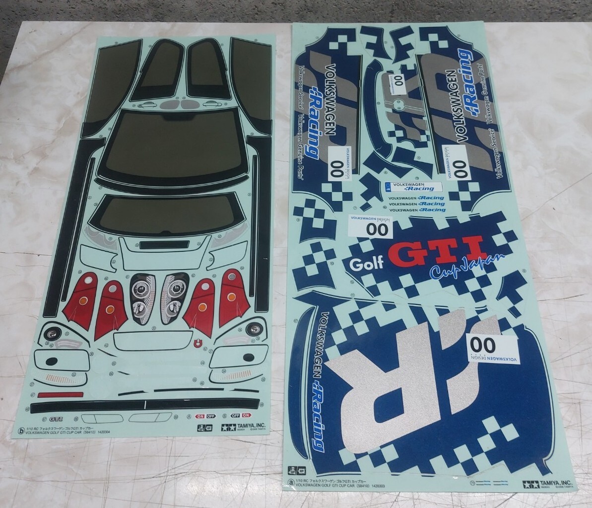 TAMIYA VOLKSWAGEN Golf GTI Cup Car 【公式通販】