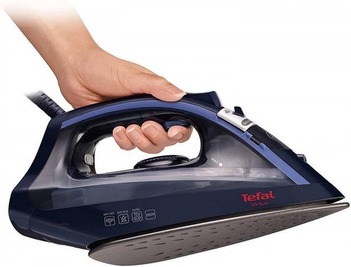 Plancha de vapor Tefal Virtuo FV1713 2000W - Suela antiadherente y antiescala Reino Unido - Imagen 2 de 6