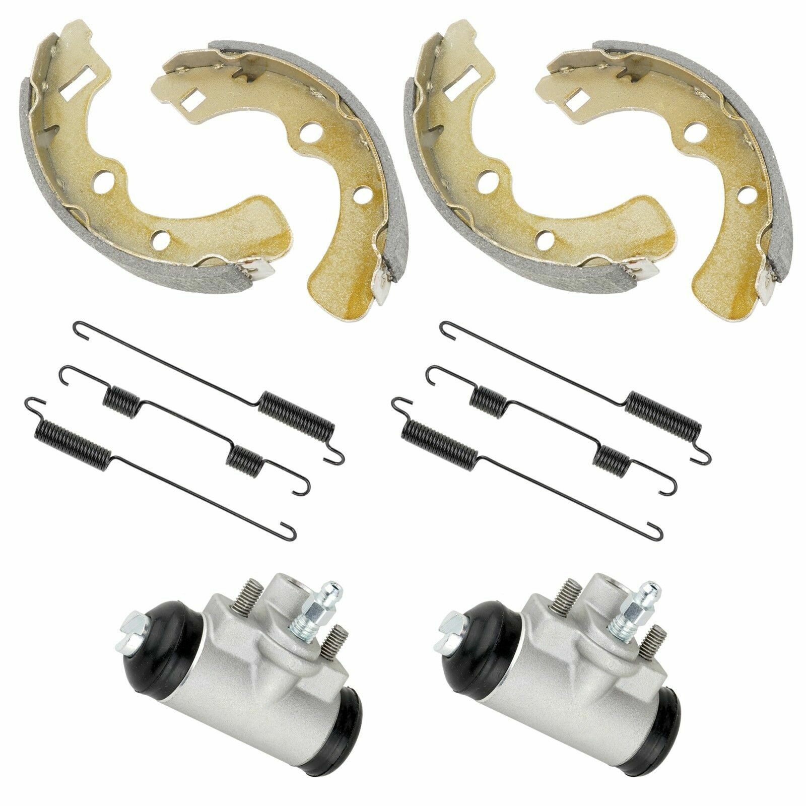 2 Rear Brake Shoes And Cylinder for Kawasaki Mule 1000 KAF450B KAF450 B 199497 eBay