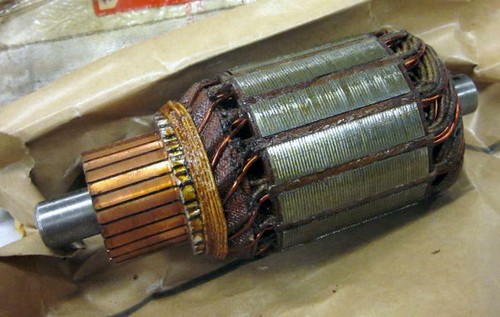 Vintage Willys Military Jeep M38 24 Volt Early MBP4301UT Starter Armature NOS - Picture 3 of 4