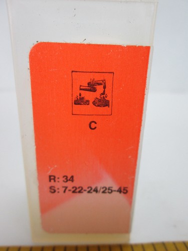 HACH Sulfamic Acid Reagent 50 Pillows Cat 1055 R:34 S:7-22-24/25-45 SKU A T - Picture 2 of 7