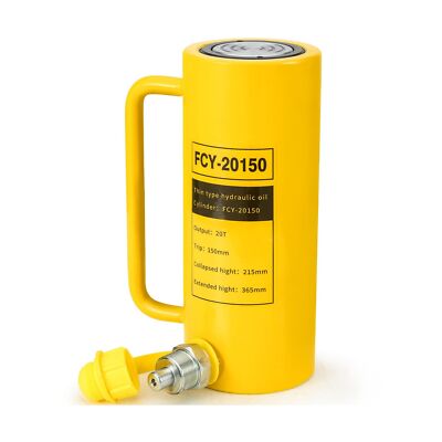 20T 6Inch Stroke Porta Power Single Acting Lifting Cylinder for Shipbuilding,...