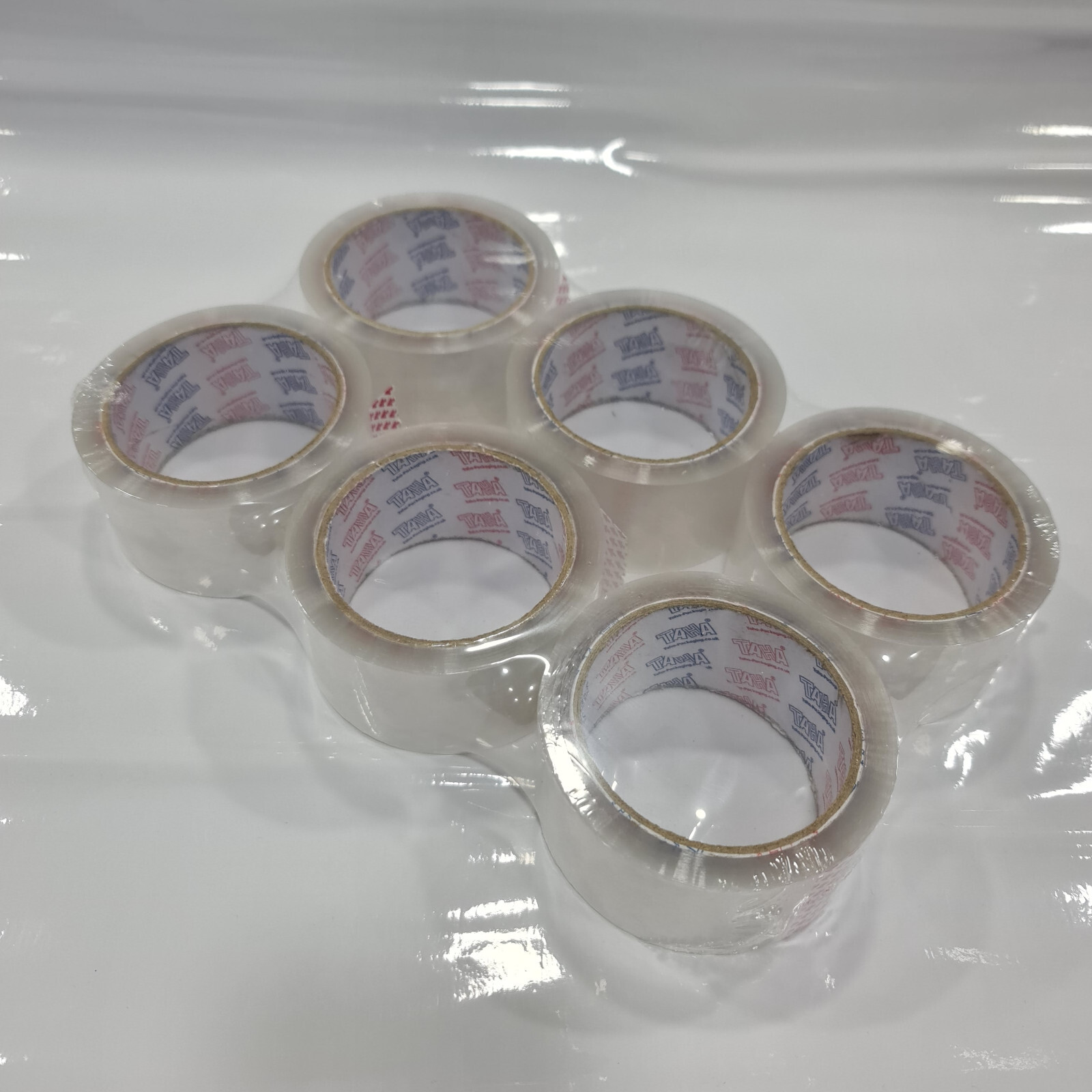 CLEAR STRONG PARCEL PACKING TAPE CARTON SEALING 48MM X 66M SELLOTAPE PACKAGING E - Foto 7