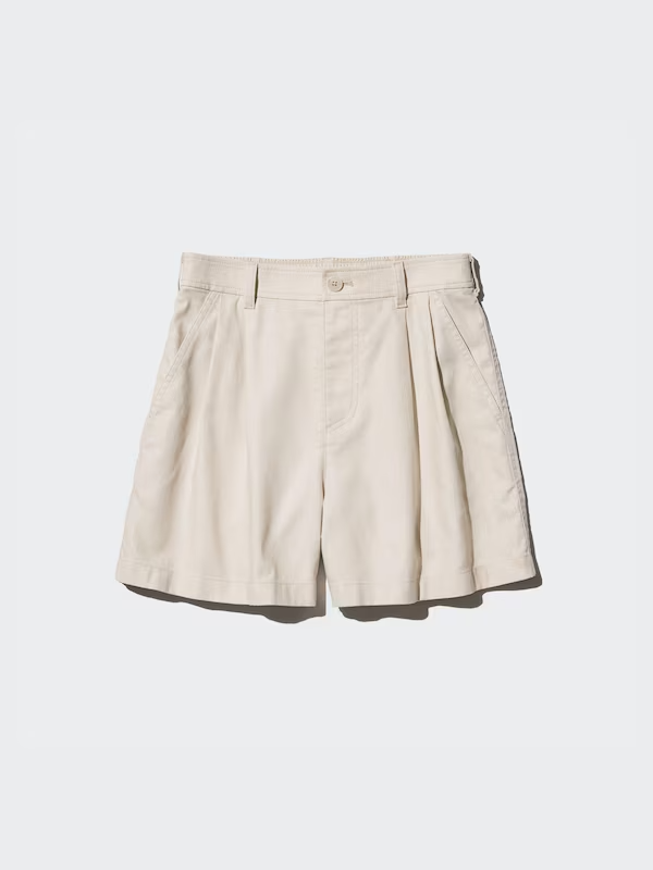 (ASK availability first)UNIQLO Linen cotton shorts new