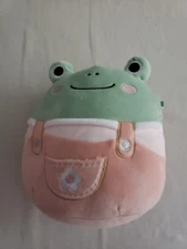 Squishmallows frog 9" Plush Easter OVERALLS JAZWARES