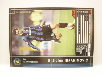 Panini WCCF 2006-07 Zlatan Ibrahimovic 1981 Sweden No.8 FC Inter