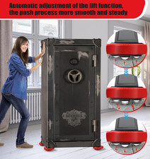 Furniture Lift Mover Tool Set Heavy Duty Movers 700Lbs Capacity 360 Sliding Base