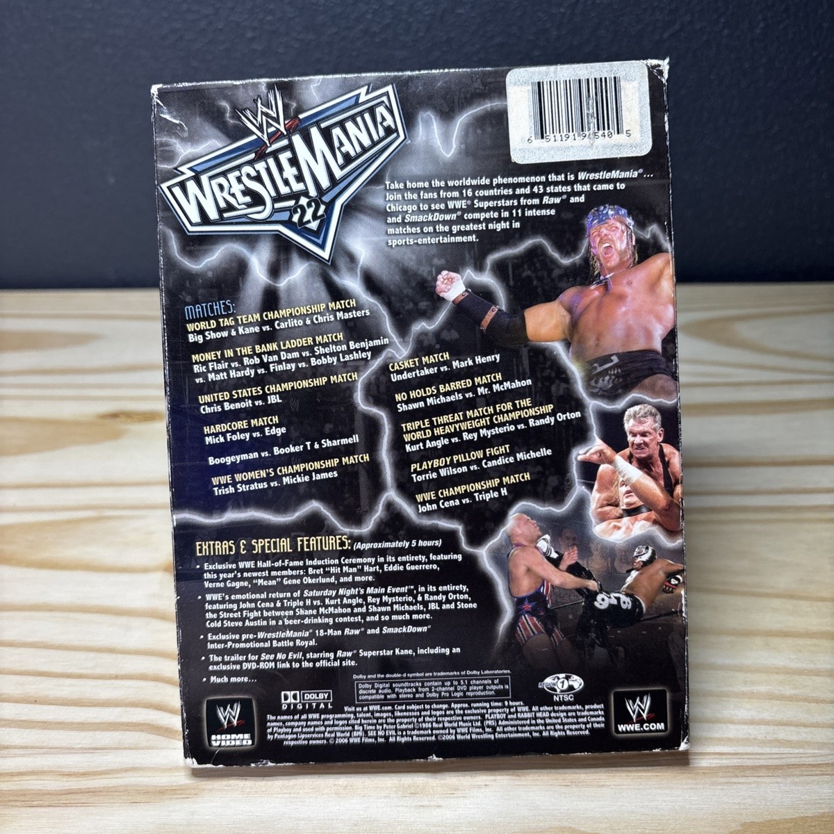 WWE/ WrestleMania 22 / WWE | eBay