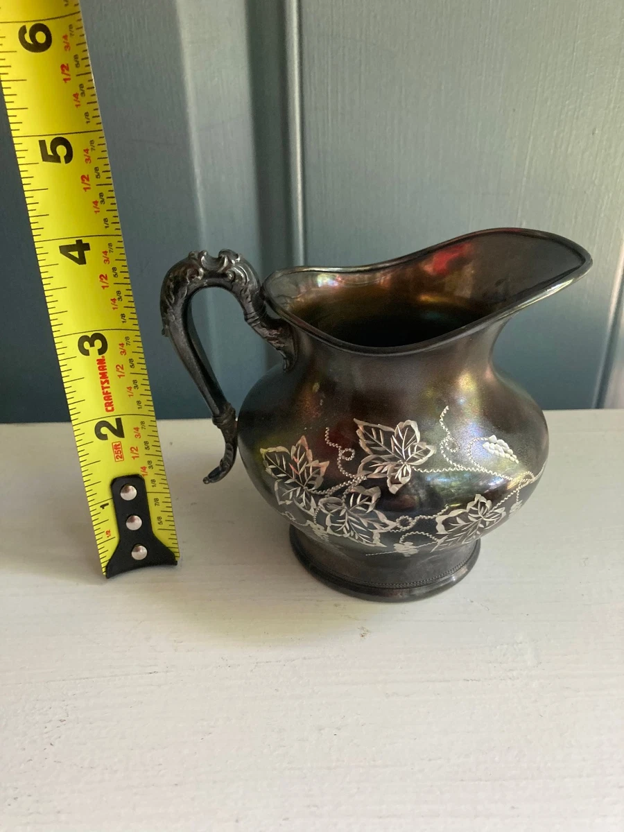 Forbes Silver Coin Antique US Silver-Plated Creamers & Sugar Bowls