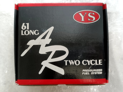YS 61 LONG R Classic Engine Pro-Overhauled Good Condition Box