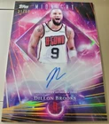 2025 Topps MIDNIGHT AUTO #/50 DILLON BROOKS DARK MATTER Card Autograph SUNS