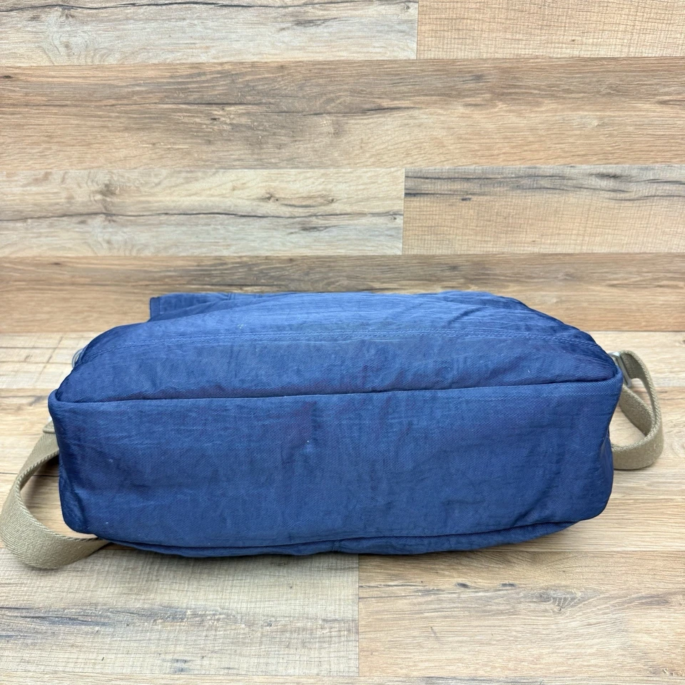 J Crew Dry Goods Abingdon Canvas Messenger Bag Cotton Leather Shoulder Bag - Image 2 of 4