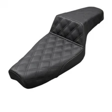 Saddlemen Step Up Seat - Lattice Stitched - Black - XL 807-03-175