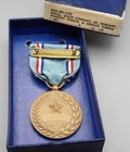 Vietnam War 1963 USAF Air Force Good Conduct Medal In Original Cardboard Box — photo 2