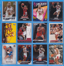 Dennis Rodman Lot (12 cards) Champ is Here All Heart+, Chicago Bulls Basketball