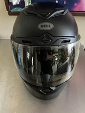 Bell Helmet Medium Matte Black Full-Face RS-1 SNELL M2010 | Uclear Amp Go Includ