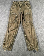 Free People We The Free Can't Compare Slouch Cargo Pants Sz XS Military Green EC