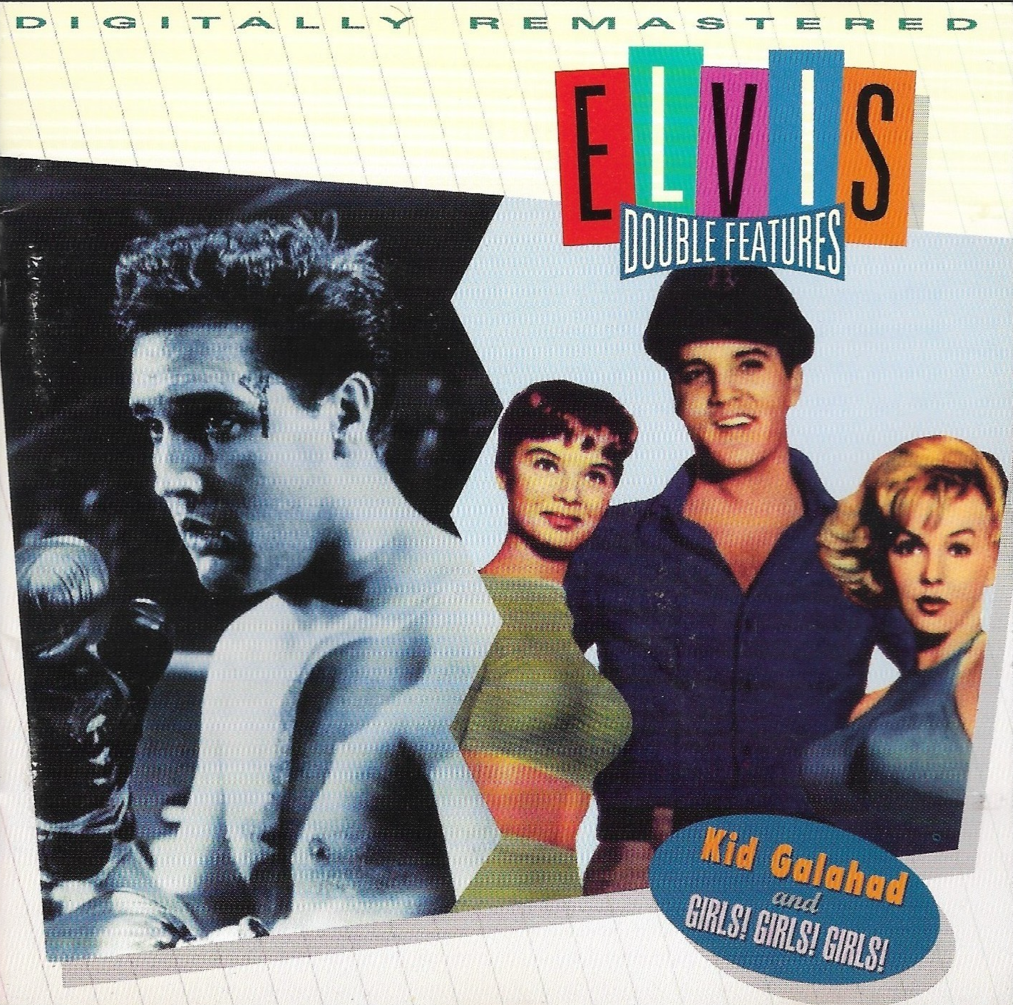 Elvis Presley - Kid Galahad + Girls! Girls! Girls! 1993 RCA USA CD album