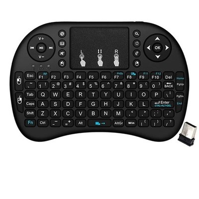 Tastatur Keyboard Air Mouse Mini Wireless i8 Multitouch Touchpad Smart TV