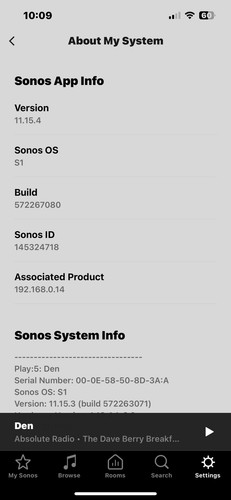 Sonos Play:5 S5 Wireless Music Zone Player Speaker White, Airplay Not Working - Picture 12 of 16