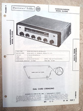 NOS SAMS PHOTOFACT SERVICE MANUAL 380-9 HARMAN-KARDON TA-1040 am fm receiver