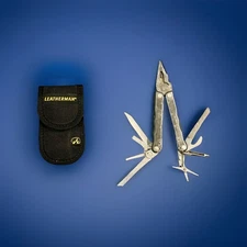 Leatherman BLAST Multi-Tool! Stainless Steel with Sheath Dated August 2006 Rare