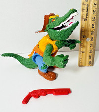 Vintage TMNT Leatherhead Action Figure Playmates 1989