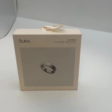 New Oura Ring Gen 5 Size 7 Brushed Silver Tit...