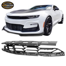 Fits 19-24 Chevy Camaro Ss Oe Style Front Upper Grille Bumper Grill Abs