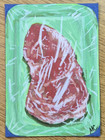 ACEO Original Steak Painting Meat Beef Food Illustration Packaged Meats ATC OOAK — photo 1