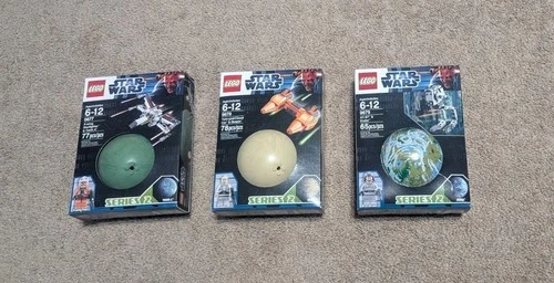 Lego Star Wars Planet Series #2 all 3 Sets  9677,  9678,  9679  Retired 2012 New