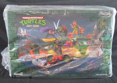 Super 7 Teenage Mutant Ninja Turtles TMNT Ultimates Party Wagon Van MIB Y854