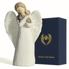 DecorSmart Pet Loss of Dog Sympathy Gift, Angel Memorial Gifts for