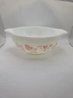 Vintage Pyrex 443 Cinderella Mixing Bowl 2.5 Qt Gooseberry White Pink (Read)